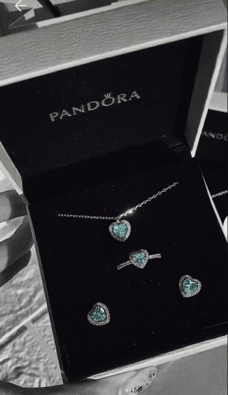 Set Pandora Azul Turquesa